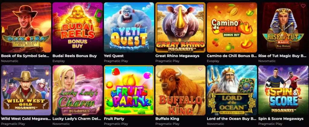 Bonus Buy Games